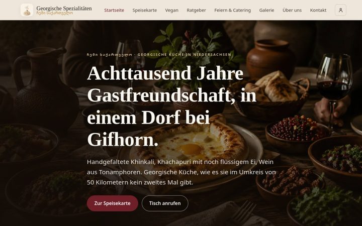 Georgische Spezialitäten